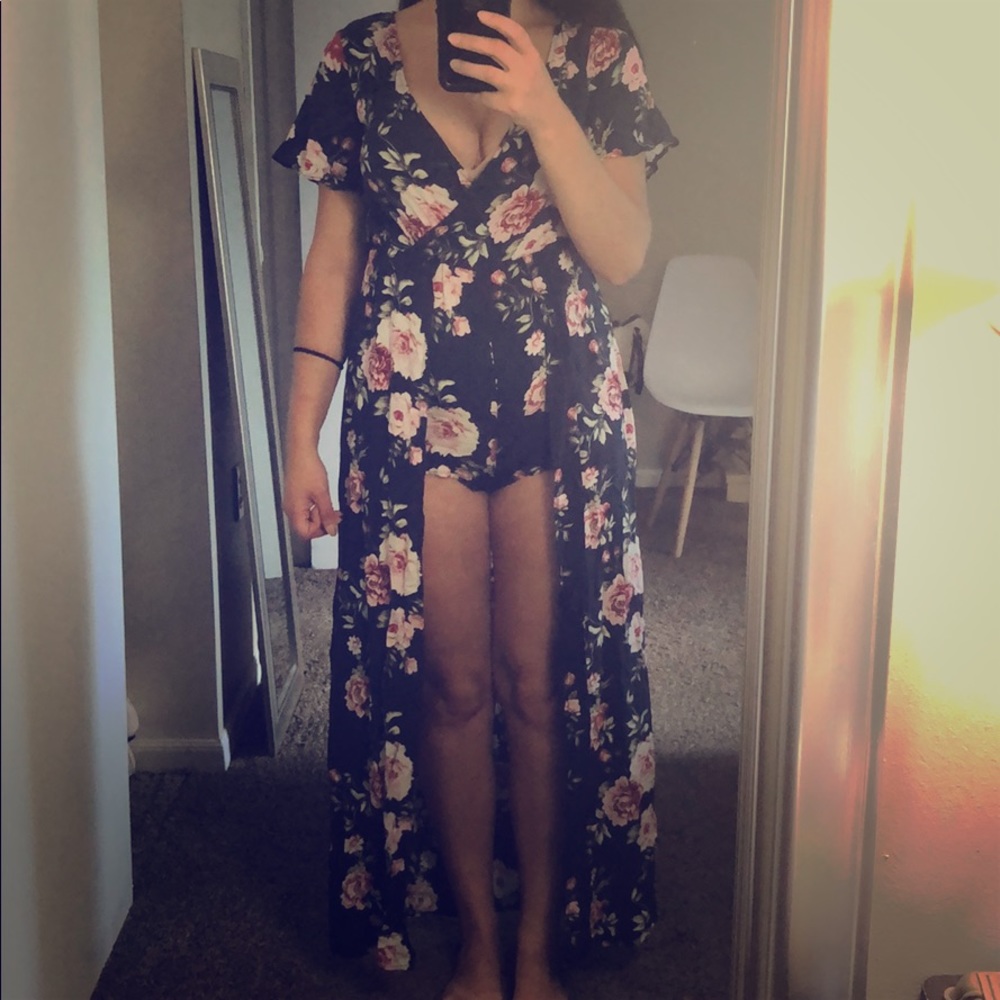 Floral one piece